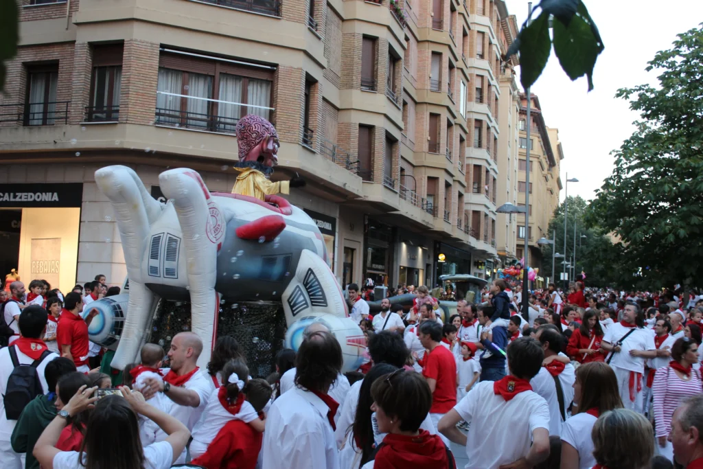 Brotóns cabalgatas pamplona san fermines desfile disfraces