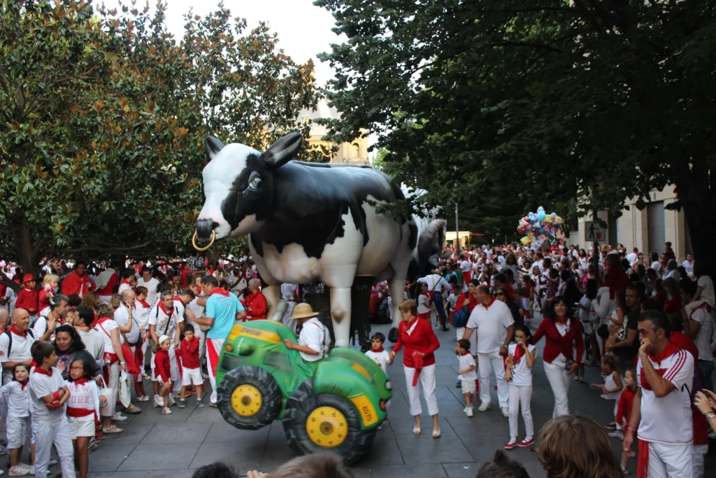 Brotóns cabalgatas pamplona san fermines desfile disfraces