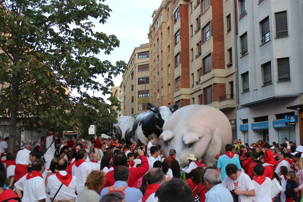 Brotóns cabalgatas pamplona san fermines desfile disfraces