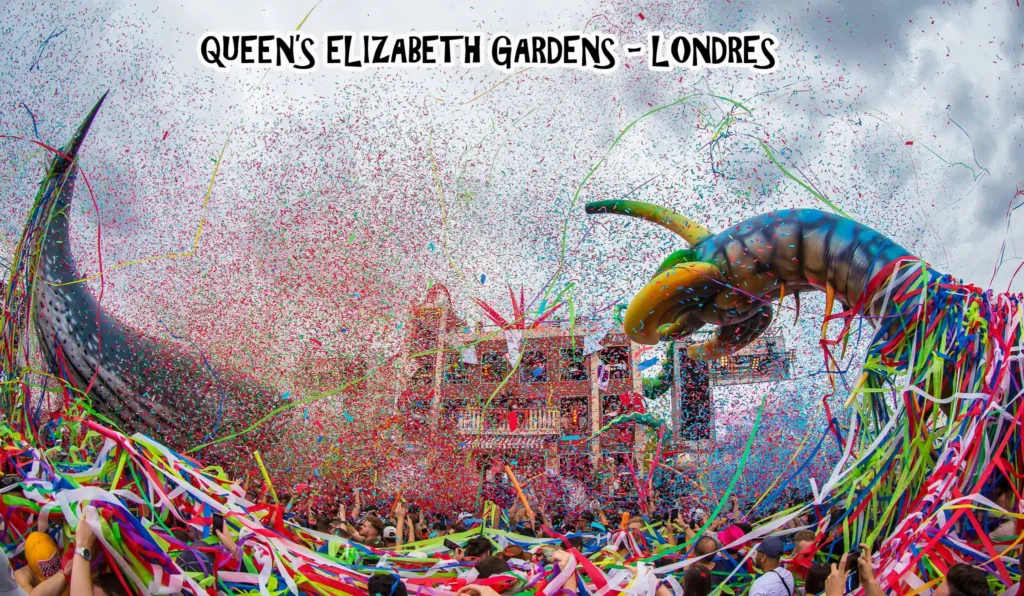 Brotóns cabalgatas queens elizabeth gardens londres espectáculo