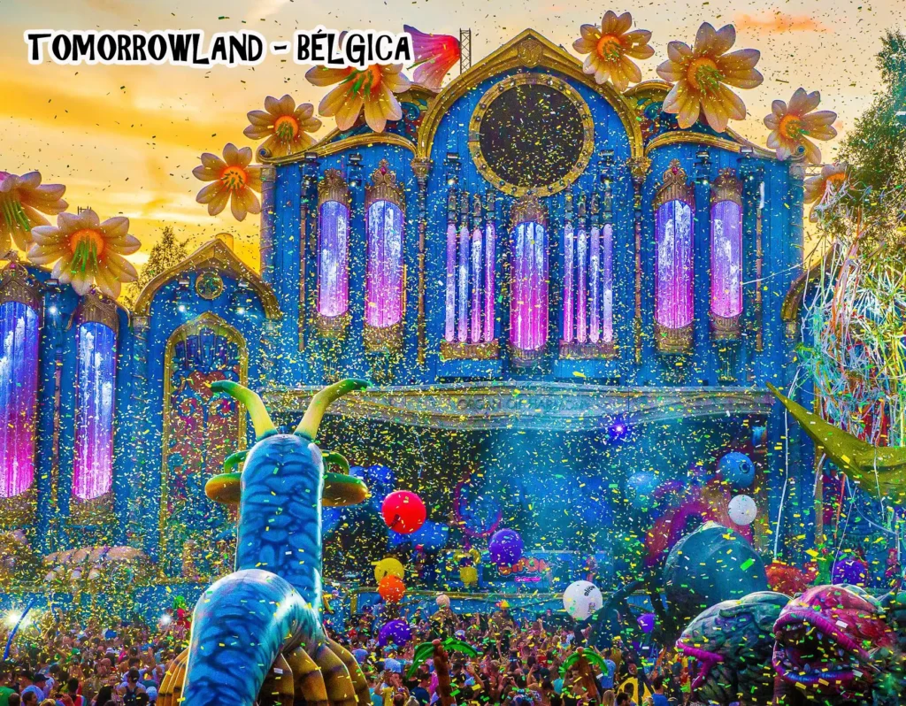 Brotóns cabalgatas tomorrowland belgium festival espectáculo disfraces