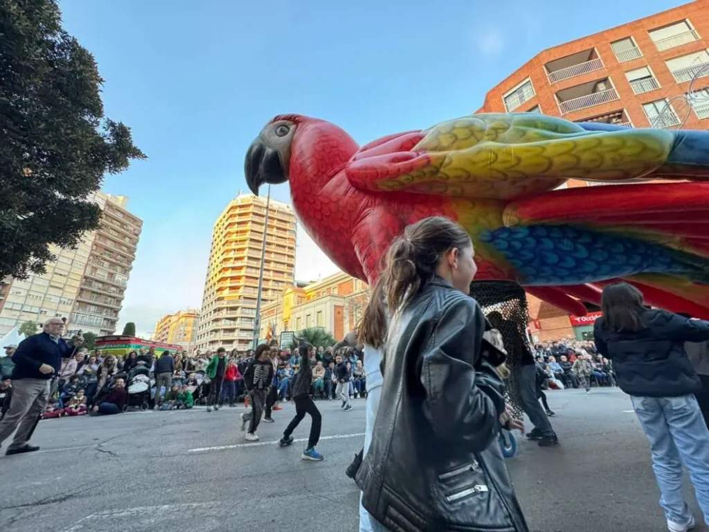 Brotóns castellon magdalena loro hinchable fauna exotica