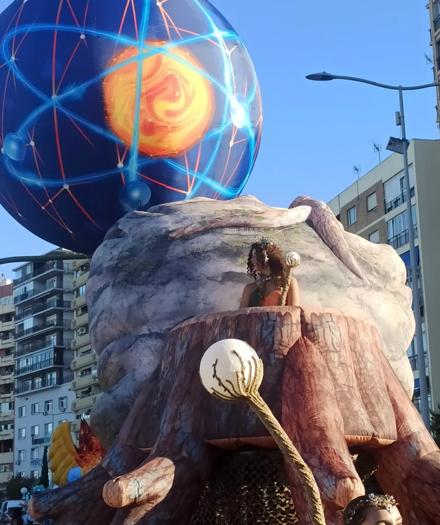 Brotóns elements movil tierra aereos disfraz cabalgata