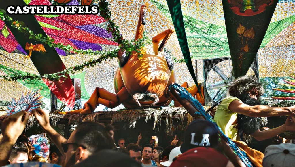 Brotóns elrow castelldefels festival espectáculo disfraces cabalgata