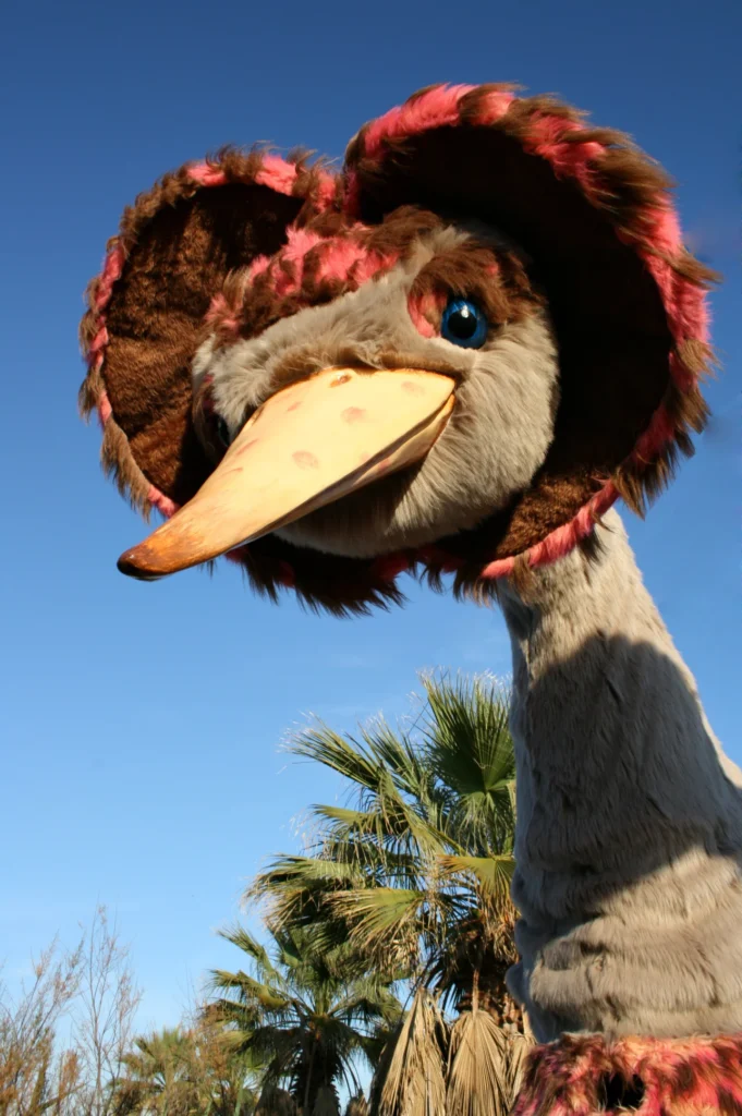 Brotóns fauna exotica somormujo disfraz cabalgata