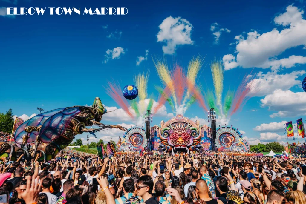 Brotóns festivales elrow town madrid mutacion bacteriologica escenario