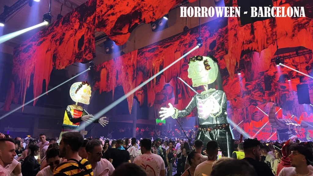 Brotóns horroween barcelona catrinas espectáculo halloween disfraces