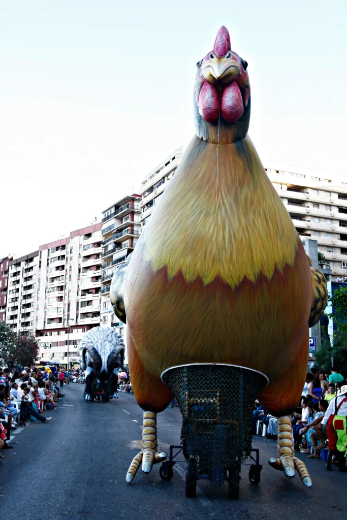 Brotóns la granja gallina la disfraz cabalgata