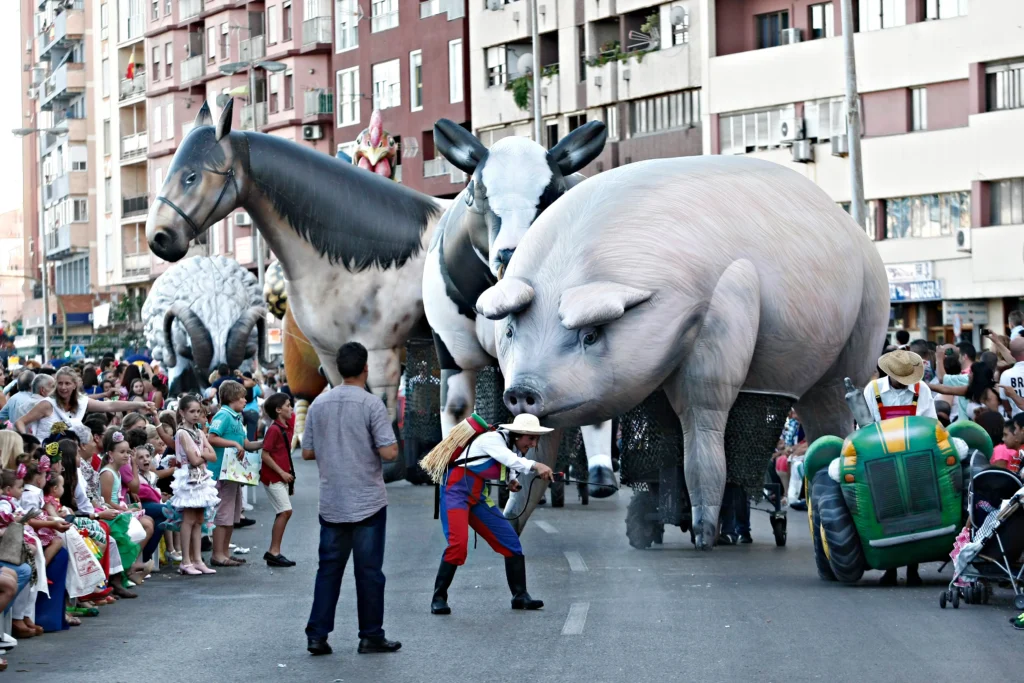 Brotóns la granja disfraz cabalgata