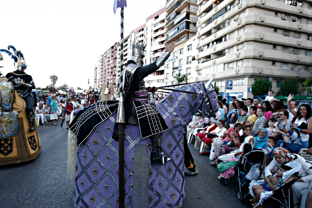 Brotóns la in justa caballero bizantino ii disfraz cabalgata