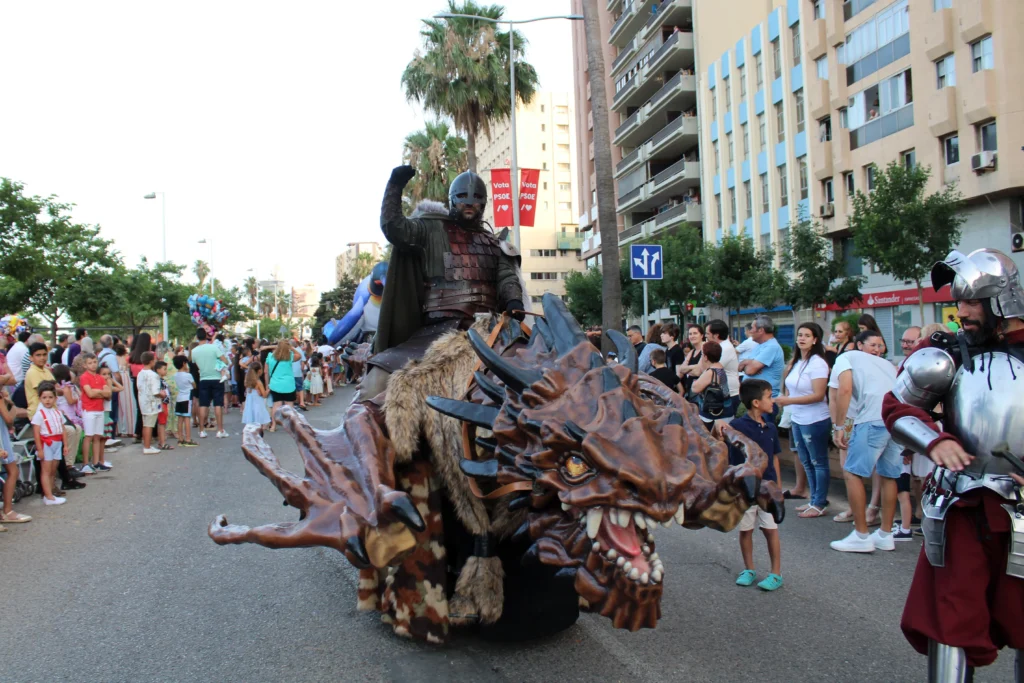 Brotóns land dragons dragón demonio pasacalles cabalgata