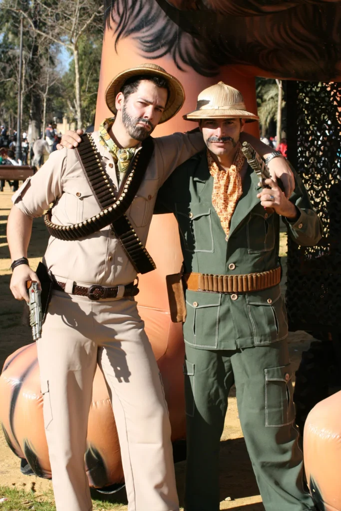 Brotóns mundo jurásico exploradores disfraz cabalgata