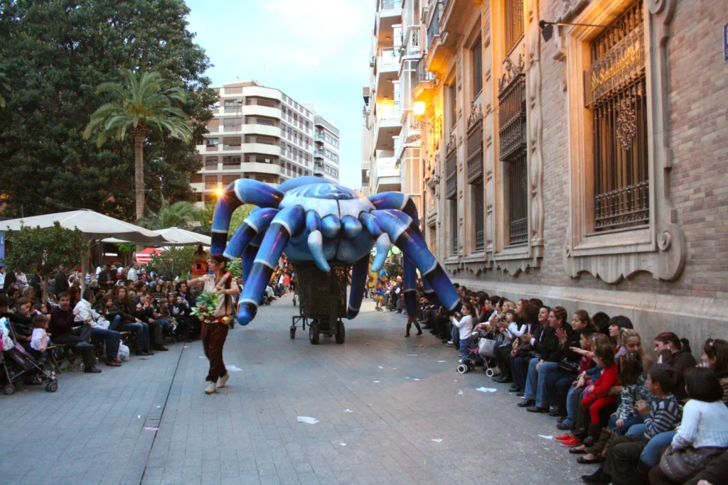 Brotóns murcia entierro sardina arana hinchable pasacalles