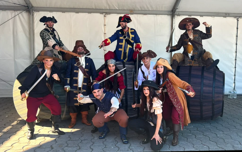 Brotóns piratas rodantes grupo pasacalles cabalgata