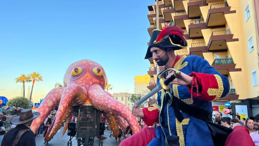Brotóns piratas rodantes disfraz cabalgata