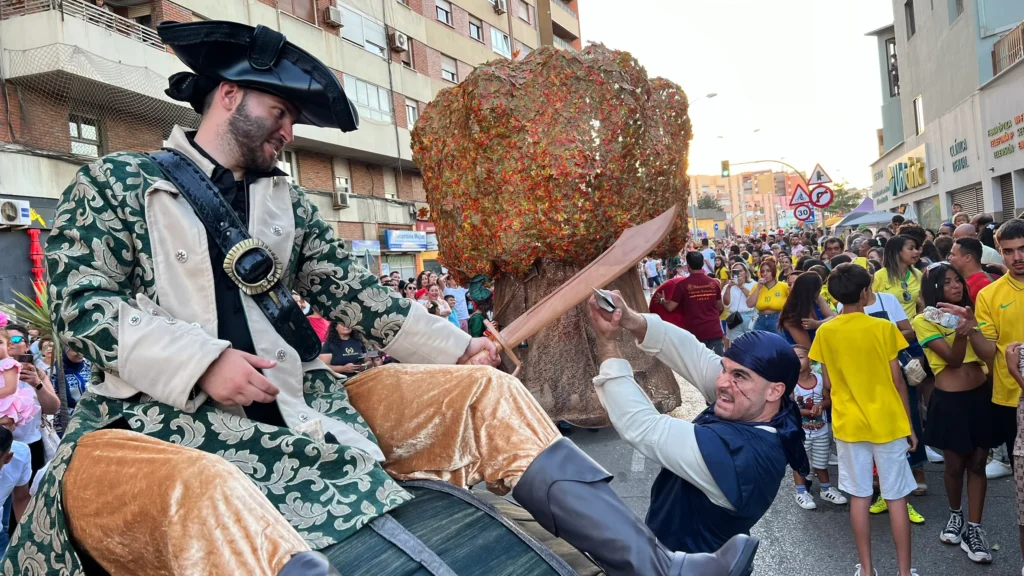 Brotóns piratas rodantes disfraz cabalgata