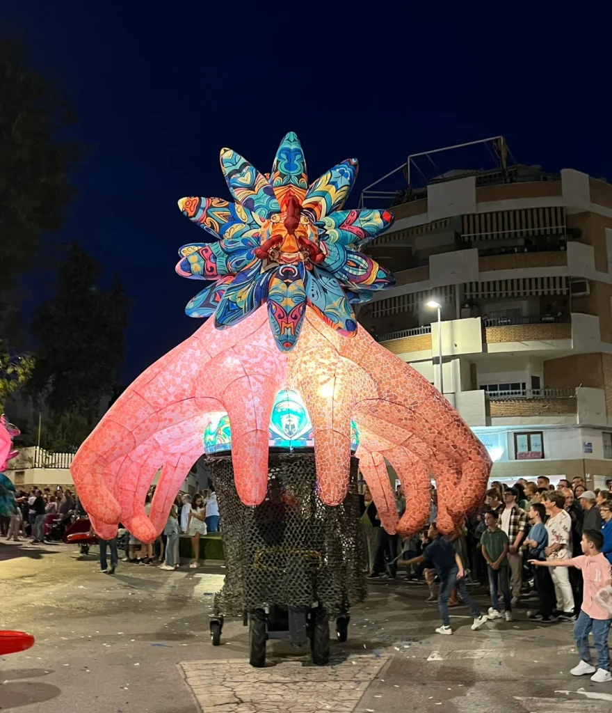 Brotóns sensations tacto luz disfraz cabalgata