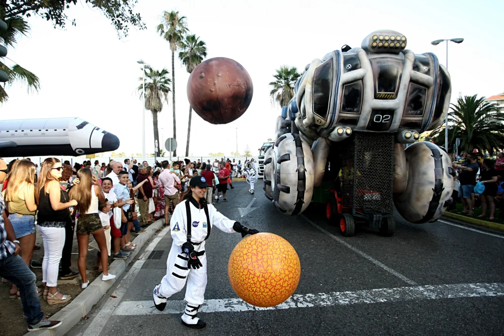 Brotóns space disfraz cabalgata