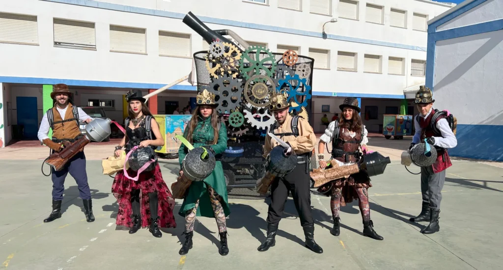 Brotóns steampunk world disfraz cabalgata