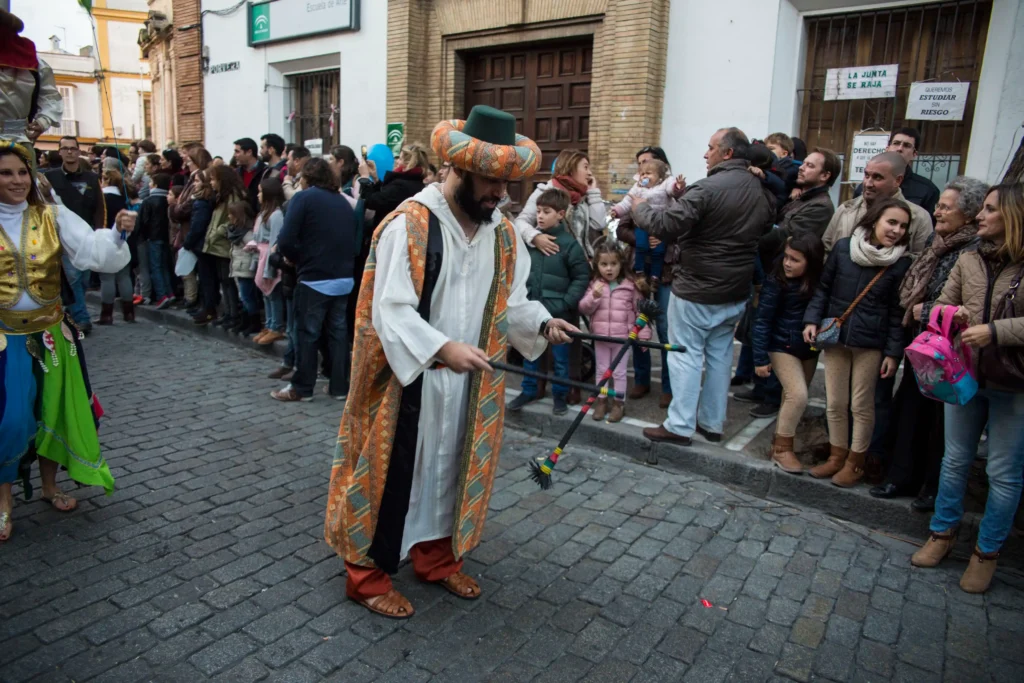 Brotóns arabia sultan malabares poi pasacalles cabalgata