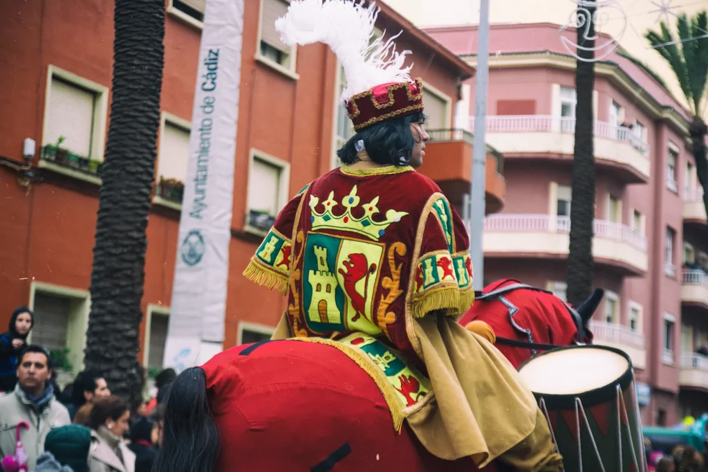 Brotóns caballeros heraldos tambor rojo pasacalles